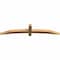 Ekena Millwork Bellingham Timber Gable Bracket, Western Red Cedar, 72"W x 15"H x 3 1/2"D x 3 1/2"F, 5/12 Pitch GBW072X15X0404BEL00SWR - alternate 3
